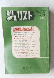 ジュリスト　1981　年4月1日号　