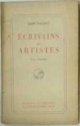 ECRIVAINS　ARTISTES