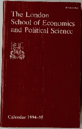 The London School of Economics and Political Science Calendar 1994‐95