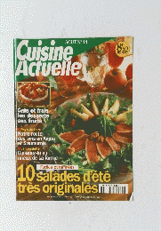 AOUT 1994年　CuisineActuelle　10 salades d'ete tres originales