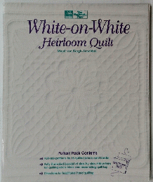White-on-White Heirloom Quilt