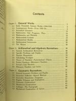 Recreational Mathematics 
