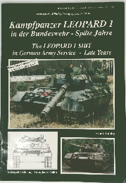 Kampfpanzer LEOPARD 1 in der Bundeswehr - Spate Jahre