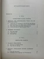 Person und Dasein　Zur Frage der Ontologie des Wertseins