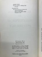 AN INTRODUCTION TO　PHILOSOPHICAL PSYCHOLOGY