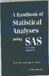 A Handbook of Statistical Analyses using SAS
