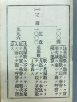 珠算乗除外数件 運算説明書