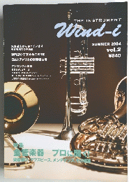 THE　INSTRUMENT　Wind-i　SUMMER 2004　Vol2