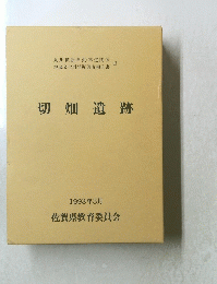 切畑遺跡　 1993年3月
