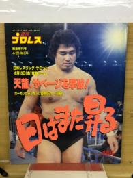 週刊プロレス　平成2年4月28日　日はまた昇る　