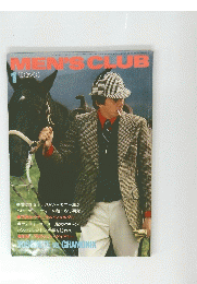 MEN'S CLUB　1978年1月号　