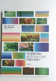 THE INTERNATIONAL AQUATIC PLANTS LAYOUT CONTEST 2018