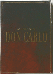 GIUSEPPE VERDI　DON　CARLO
