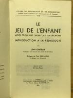LE JEU DE L'ENFANT　INTRODUCTION A LA PEDAGOGIE