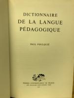 DICTIONNAIRE DE LA LANGUE PEDAGOGIQUE