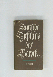 Deutsche　Pichtung　des　Barock