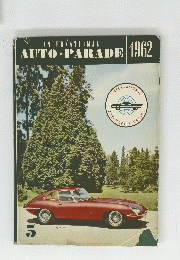 AUTO-PARADE　1962年5月号