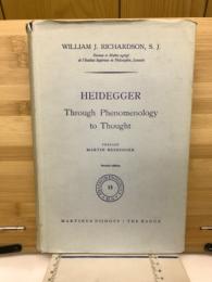 Heidegger : through phenomenology to thought
