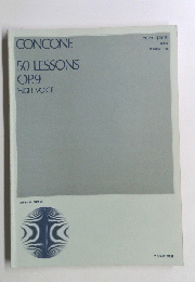 CONCONE　50LESSONS　OP.9 HIGH VOICE