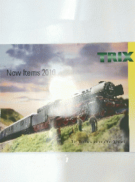 TRIX New Items 2010