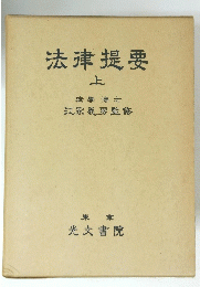 法律提要 上