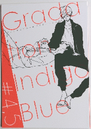 
インディゴブルーのグラデーション ＃4．5