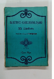 MATTEO CARCASSI, Op.60 25 Etuders