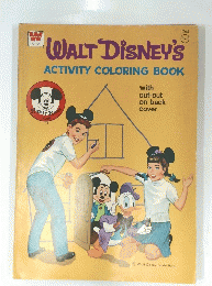 WALT DISNEY'S ACTIVITY COLORING BOOK