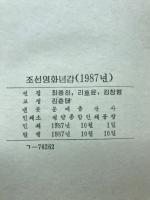 朝鮮映画年鑑　1987年