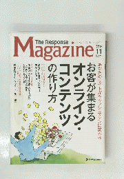 The Response Magazine ザ・レスポンス・マガジン 2016年11月号