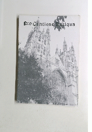 Pro Cantione Antiqua 