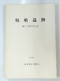 鶴喰遺跡 発掘調査報告書 1984　