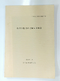 白川金色院跡発掘調査概報　1994.3