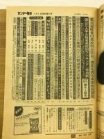 サンデー毎日　1982年4月4日号