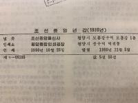 朝鮮中央年鑑　1980年	