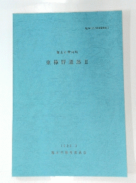 亀山市菅内町 東樺野遺跡　1993年3月
