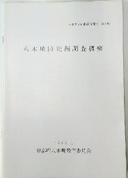 八木城跡発掘調査概要　1994年3月