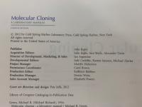 Molecular Cloning: A Laboratory Manual