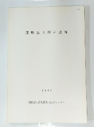 窪野谷大屋戸遺跡 1993