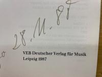 Der Gewandhauskapellmeister Kurt Masur