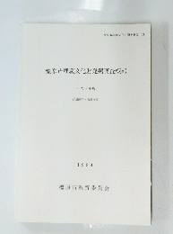 橿原市埋蔵文化財発掘調査概報　１９９４年