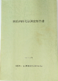 粟田遺跡発掘調査報告書　１９９１年３月号