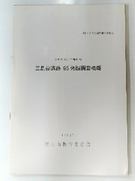 三島台遺跡93発掘調査概報　1993年