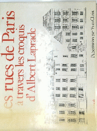 Les rues de Paris a travers les croquis d'Albert Laprade