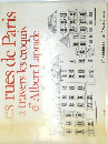 Les rues de Paris a travers les croquis d'Albert Laprade