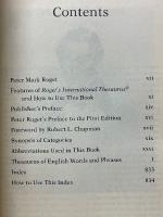 ロジェ・シソーラス英語分類辞典　ペーパー版
