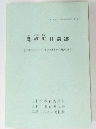 尾柄町 Ⅱ 遺跡　1992