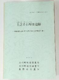 上之手石塚Ⅲ遺跡　1993