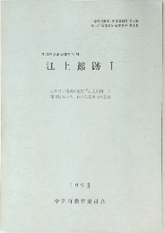 江上館跡 Ⅰ　1993