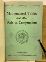 Mathematics of Computation　　January 1959　№.65